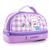 Estojo Box Infantil De Lapis Infantil 2 Compartimentos Fofo Roxo