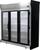 Expositor Vertical Fricon 1.450 Litros 3 Portas Inox ACFM1450-2V002 - 220 Volts Preto