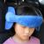 Faixa Apoio Suporte De Cabeça Bebê Criança Carro Cadeirinha Azul