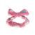 Faixa de Cabelo Maquiagem e Skincare Tiara Com Laço Coloridas Rosa