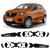 Faixa Renault Kwid 2018/2022 Adesivo Lateral Decorativo Preto