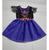 Fantasia Bruxa Bruxinha Halloween Infantil Vestido Festa BM Roxo