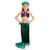 Fantasia Infantil Ariel Disney com Calda e Top de Sereia Verde