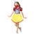 Fantasia Infantil Princesa Disney Feminina com Tiara Luxo Branca de neve