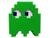 Fantasma Pac Man Presente Criativo Game Anos 80 Verde