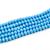 Fio De Cristal 12mm Em Vidro Com 5 Fios 578 - AZUL BEBE