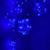  Fio De Led Com 10 Lampadas Estrelas Fio De Fada Enfeite de Naal Azul
