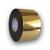 Fita Foil Hotstamping Ribbon Personalização Cores - Tamanhos Dourada