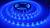 Fita LED Azul 2835 24W 300 Leds 5 Metros 5m 12V IP20 Dupla Face com Plug P4 Azul