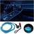 Fita Led Enfeite Interno Carro Painel Interior 5m Luz Automotivo Azul Gelo