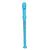 Flauta Musical de Sopro Zein Brinquedo Educativo Infantil Azul