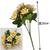 Flores para Buque FR-567 Com 10 - Flor P/ Decoração Casamento, Arranjos, Decorar Festas e casa Amarelo