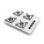 Fogão Cooktop Chamalux 4 Bocas Ultra Chama Branco Bilvolt GLP Branco