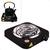 Fogão Elétrico Portátil De Mesa Fogareiro Camping Cooktop 1 Boca 1200w Linha Premium Preto