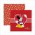 Folha para Scrapbook Dupla Face Disney - Minnie Mouse Guirlanda