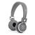 Fone de Ouvido Bluetooth Dobrável Portátil Headphone Cinza