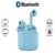 Fone De Ouvido Bluetooth I12 Tws Sem Fio Touch Recarregável Azul