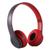 Fone De Ouvido Bluetooth P47 Wireless 5.0 Headphone Micro Sd Vermelho