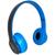 Fone de Ouvido Bluetooth Sem Fio Over-ear Headphone Wireless Azul