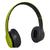 Fone de Ouvido Bluetooth Sem Fio Over-ear Headphone Wireless Verde