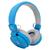 Fone De Ouvido Com Fio P2 Headphone Anti-ruído Confortável Azul