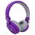 Fone De Ouvido Com Fio P2 Headphone Anti-ruído Confortável Roxo