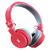 Fone De Ouvido Com Fio P2 Headphone Anti-ruído Confortável Vermelho