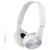 Fone De Ouvido Com Fio Sony MDR-ZX310APBZ Com Microfone E Cabo De 1,2 Metros BRANCO