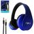 Fone De Ouvido Estéreo para Smartphones/Celulares com fio Cabo P3 On-Ear Inova N818 Azul