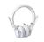 Fone de Ouvido Headphone Bluetooth MicroSd Aux Rádio FM Sem Fio Recarregável  BRANCO