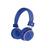 Fone de Ouvido Headphone Bluetooth MicroSd Aux Rádio FM Sem Fio Recarregável  AZUL