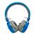 Fone de Ouvido Headphone Wireless Bluetooth sem fio Concha Almofadadas Clássico Azul