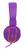 Fone De Ouvido Headset Microfone Hs107 Fluor Oex Teen Roxo Anúncio com variação Violeta escuro