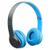 Fone De Ouvido P47 Bluetooth Dobravel Headphone Wireless Azul