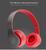 Fone De Ouvido P47 Bluetooth Dobravel Headphone Wireless Vermelho