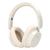 Fone De Ouvido Sem Fio Baseus Bowie D05 Original Bluetooth 5.3 Estéreo Dobrável lacrado Branco Creme