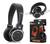 Fone De Ouvido Sem Fio Bluetooth Micro SD Rádio FM B05 Headfone Preto