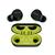 Fone de Ouvido Sem Fio WAAW by Alok MOB 100EB, Bluetooth TWS, Com Microfone Preto e Verde