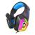 Fone Gamer Headphone Ouvido Com Led RGB Surround Bass Azul