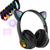 Fone Ouvido Headphone Orelha Gato Bluetooth Infantil e Pulseira Led Preto