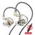 Fones de ouvido intra-auriculares mt1 3.5mm, com fio, som estéreo, alta fidelidade para graves White NO Mic
