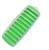 Forma de Gelo com 10 Cavidades Retangular de Silicone e Plástico Colors 29 x 11,5 cm Verde Fluorescente