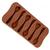 Forma De Silicone Molde Colher Chocolate Bombom Gelatina Profissional De Cozinha Marrom