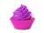 Forma Forminha Cupcake Bolo Papel Forneável com 45 Unidades Pink