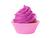Forma Forminha Cupcake Bolo Papel Forneável com 45 Unidades Rosa