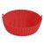 Forma Quadrada De Silicone para Air Fryer  16,50x6cm Vermelho