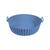 Forma Silicone Para Air Fryer Microondas Forno Reutilizável Lavável 038 Azul