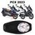 Forração Honda Pcx 160 2023 Acessório Forro Baú Preto Cinza