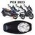 Forração Honda Pcx 160 2023 Acessório Forro Standard Preto Azul