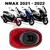 Forração Yamaha Nmax 2021 Forro Acessório Scooter Vermelho Logo rosa